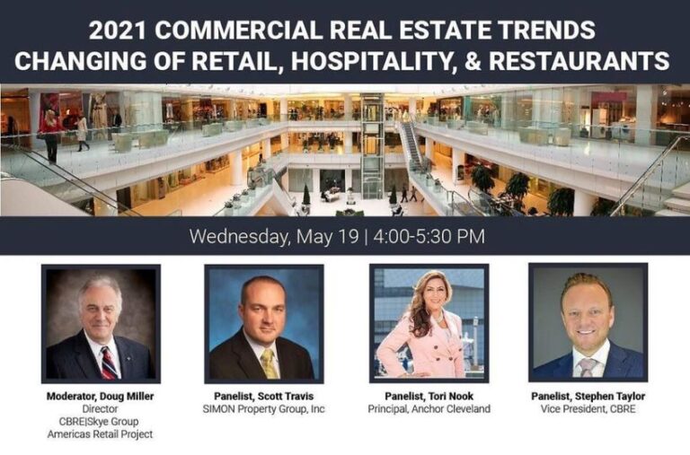 Tori Nook speaking today at ULI Cleveland 2021 Commercial Real Estate Trends